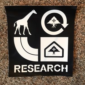 LRG logo sticker 5pk